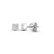 18ct White Gold 40pts Natural Diamond Earrings
