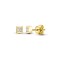 18ct Yellow Gold 40pts Natural Diamond Earrings