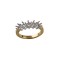 18ct Yellow and white 1ct Natural Diamond Ring Mount