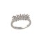 18ct White 25pts 5 Stone Natural Diamond Ring Mount