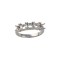18ct White 2.00ct Natural Diamond 5 stone Ring Mount
