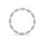 18ct White 0.38ct Natural Diamond Circle Pendant