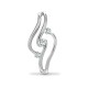 18ct White 0.16ct Natural Diamond Pendant