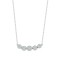 18ct White 0.75ct Natural Diamond Pendant - 18" Chain included