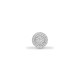 18ct White 0.20ct Natural Diamond Cluster Pendant