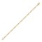 9ct Yellow Gold Channel Set Bracelet