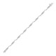 9ct White Gold Natural Diamond Bracelet