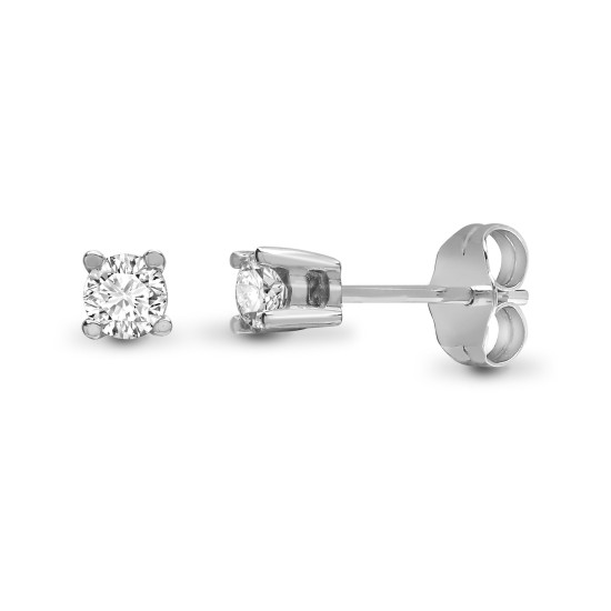 9ct White 20pts Natural Diamond Stud Earrings 9ct White 20pts Natural Diamond Stud Earrings