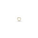 9ct Yellow Gold Natural Diamond Heart Pendant