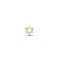 9ct Yellow Gold Natural Diamond Star Of David Pendant
