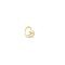 9ct Yellow Gold Natural Diamond Heart Pendant