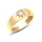9ct Yellow Gold Natural Diamond Ring