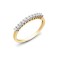 9ct Yellow Gold Natural Diamond Ring