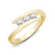 9ct Yellow 50pts Natural Diamond Ring