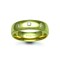 9ct Gold Yellow Natural Diamond Rubover set Wedding Ring