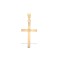 9ct Yellow Gold Natural Diamond Cross