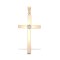 9ct Yellow Gold Natural Diamond Cross