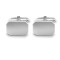 925 Sterling Silver Rectangular Cufflinks
