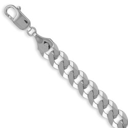 925 Sterling Silver Curb Chain Necklace