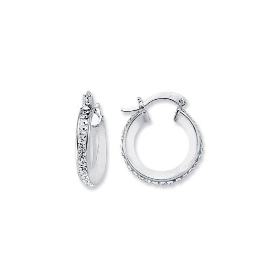 925 Silver Resin Set Hoop Earrings Earrimgs 925 Silver Resin Set Hoop Earrings Earrimgs
