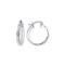 925 Silver Resin Set Hoop Earrings Earrimgs