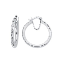 925 Silver Resin Set Hoop Earrings Earrimgs 925 Silver Resin Set Hoop Earrings Earrimgs