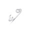 925 Sterling Silver Solid Spanner Baby / Childrens Bangle