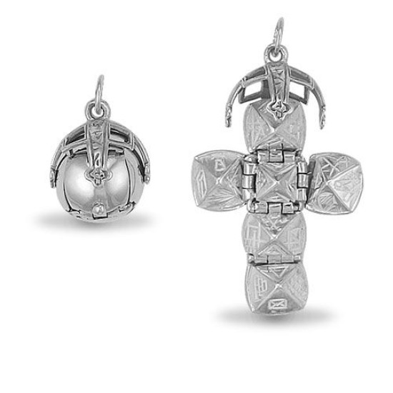 925 Sterling Silver Masonic Ball
