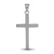 925 Sterling Silver Solid Stamped Cross