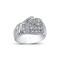 925 SilverCZ Set Boxing Glove Ring