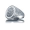 925 Silver Half Sovereign Ring