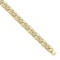 9ct Gold Cast Engraved & Polished Heavy Anchor Chain