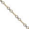 9ct Yellow & White Gold Hollow Belcher Bracelet