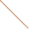 9ct Rose Gold Stars & Bars Bracelet
