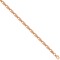 9ct Rose Gold Tulip Bracelet