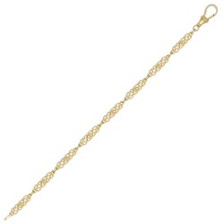 9ct Yellow Hebridean Style Celtic Bracelet