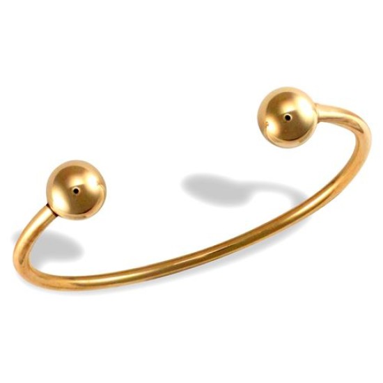 9ct Yellow Gold Torque Bangle