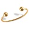 9ct Yellow Gold Torque Bangle