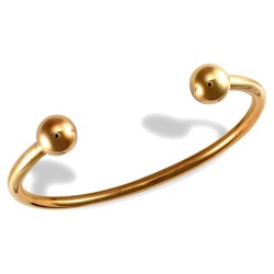 9ct Yellow Gold Torque Bangle