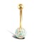 9ct Yellow Gold Crystal Belly Bar