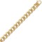 9ct Yellow Gold Traditional Heavy Weight Curb Link 14mm Gauge Bracelet