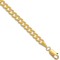 9ct Yellow Gold Flat Curb 4.4mm Gauge Chain