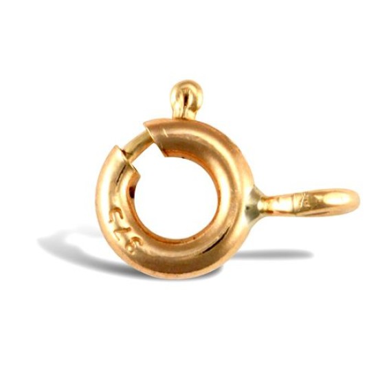 9ct Yellow Gold Open Bolt Ring
