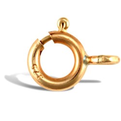 9ct Yellow Gold Open Bolt Ring