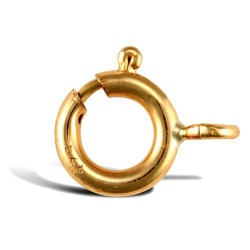 9ct Yellow Gold Open Bolt Ring