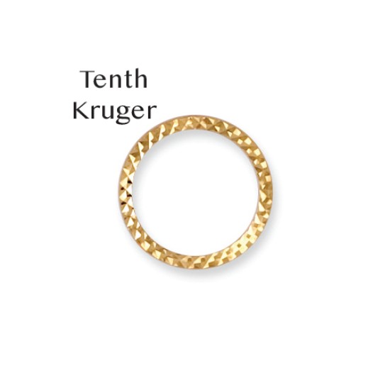 9ct Yellow Gold 10Th Kruger Bezel