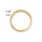 9ct Yellow Gold Full Sovereign Bezel