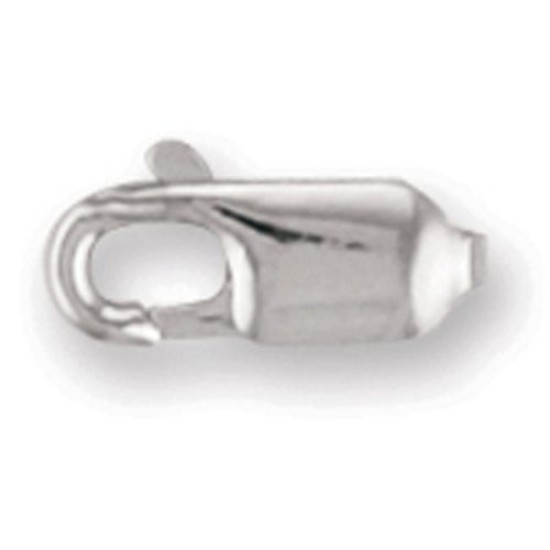 9ct White Gold Lobster Clasp