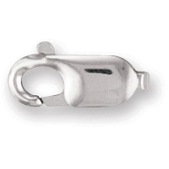 9ct White Gold Lobster Clasp