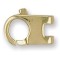9ct Yellow Gold Flat Cast Trigger
